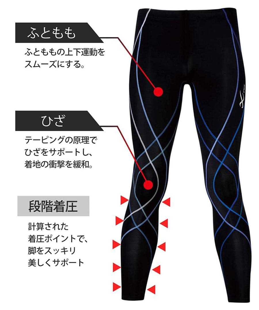 CW-X ジェネレーターモデル cwx HZO639 KO メンズ M