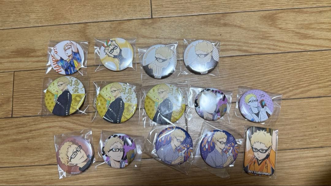 m*o様 ハイキュー　月島蛍　グッズ　アクリルスタンド　缶バッジ　102点　まと