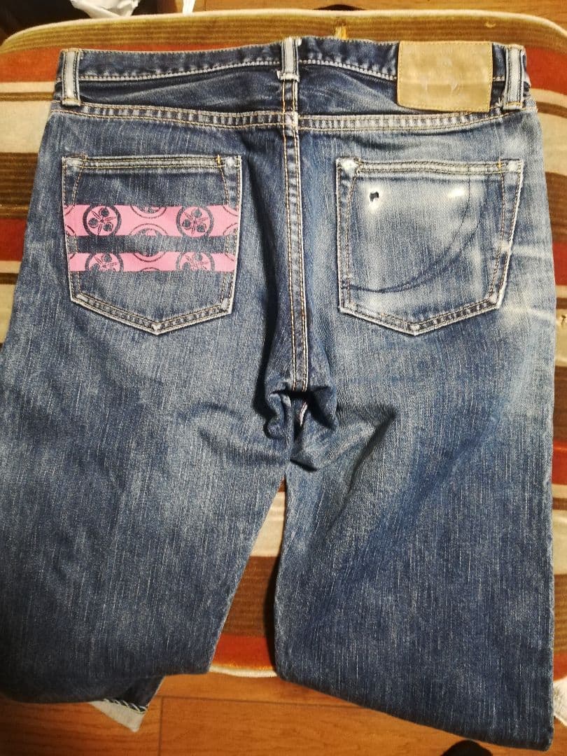 【希少】桃太郎ジーンズ　銀丹