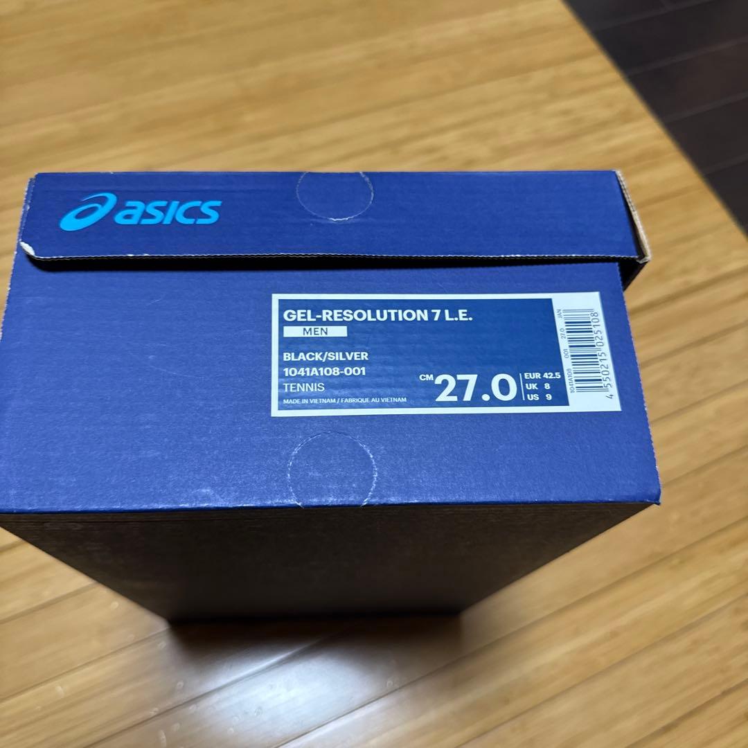 美品 【asics】GEL-RESOLUTION 7 L.E. 27.0cm