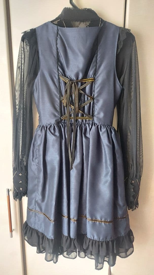 ベイビー　ザ　スターズ　シャイン　ブライト　ジャンパースカートとブラウスのセット