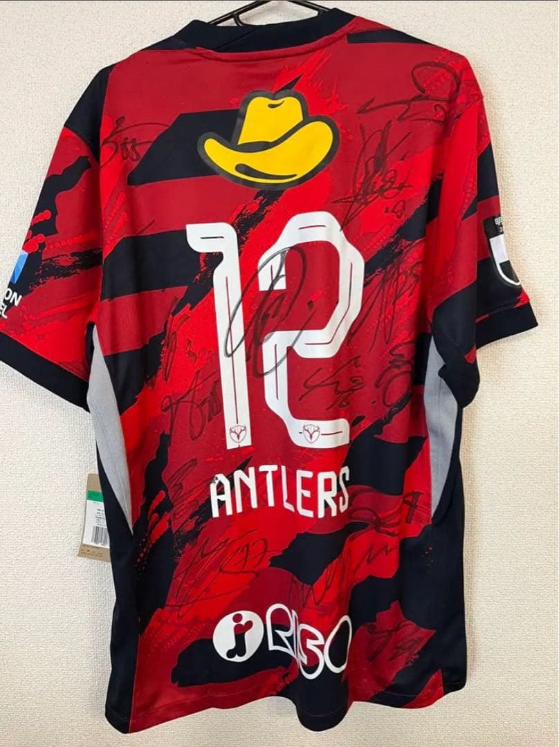 新品　鹿島アントラーズ　ユニフォーム　サイン入り