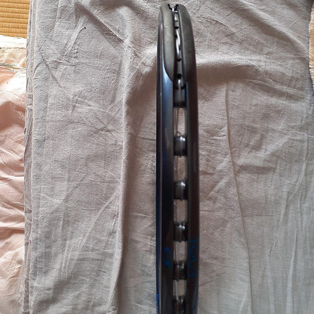 硬式テニスラケット 高弾性カーボン+テキストリ－ム×ザイロン+高分子エラストマー