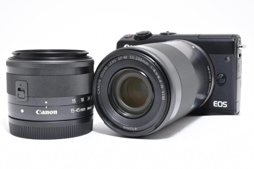 ■ 美品 ■ キヤノン　Canon EOS M100+ダブルレンズ