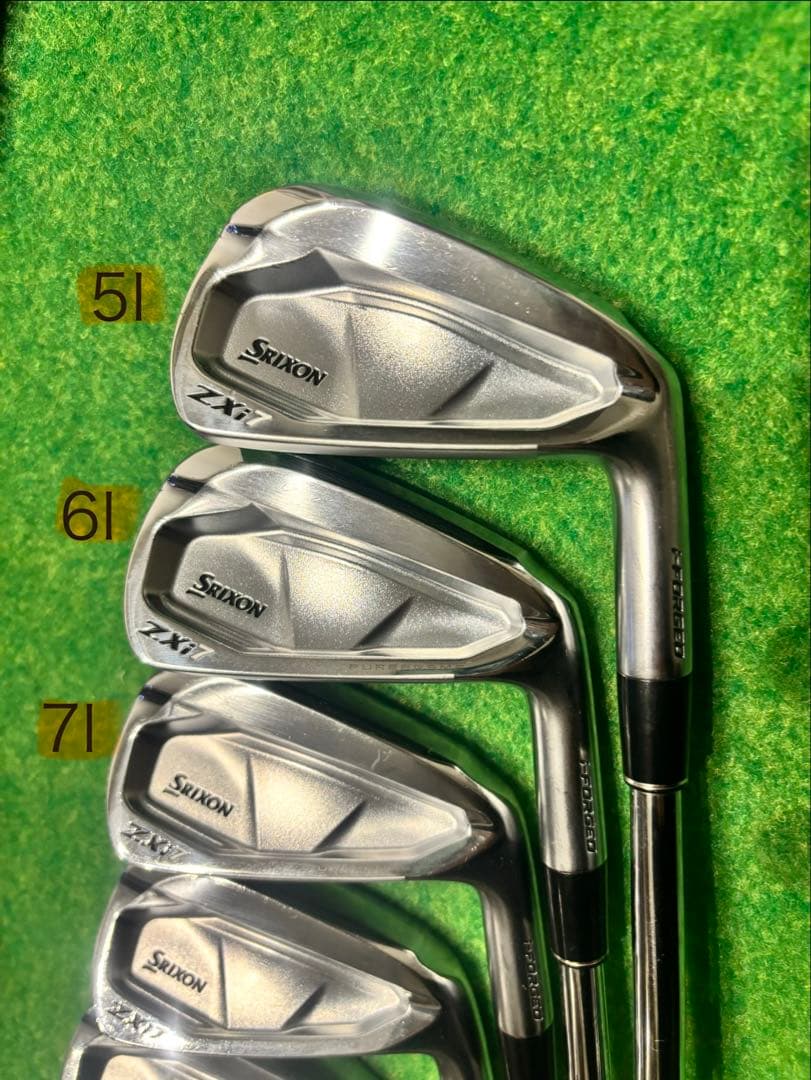 SRIXON ZXi7 アイアンセット 5〜P 6本