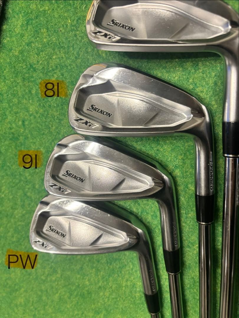 SRIXON ZXi7 アイアンセット 5〜P 6本