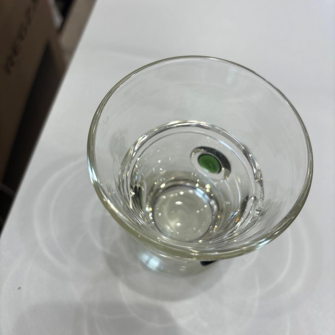 【ブルーグレー】N10072 船木倭帆　作　プラントグラス　吹きガラス