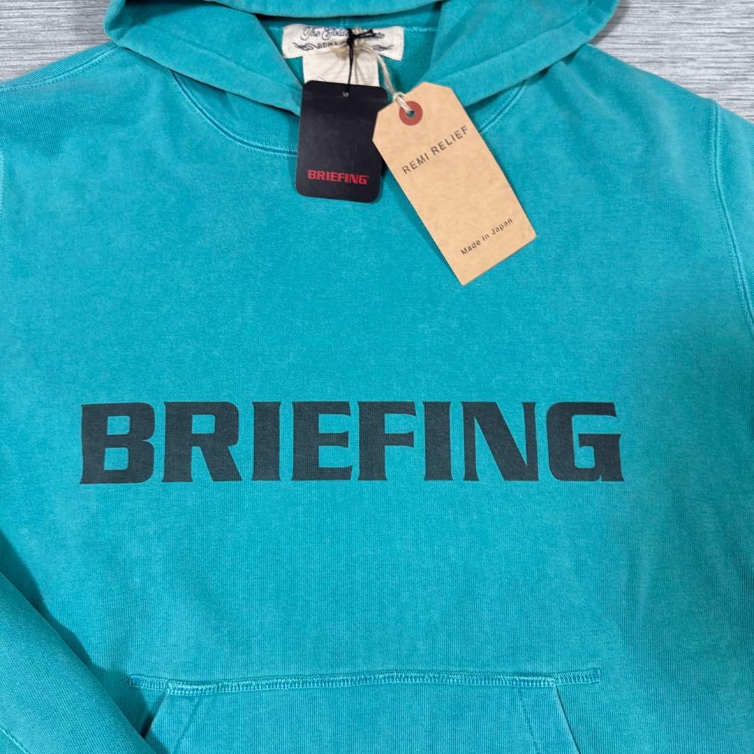 新品　BRIEFING x REMI RELIEF ユーズド加工 パーカー