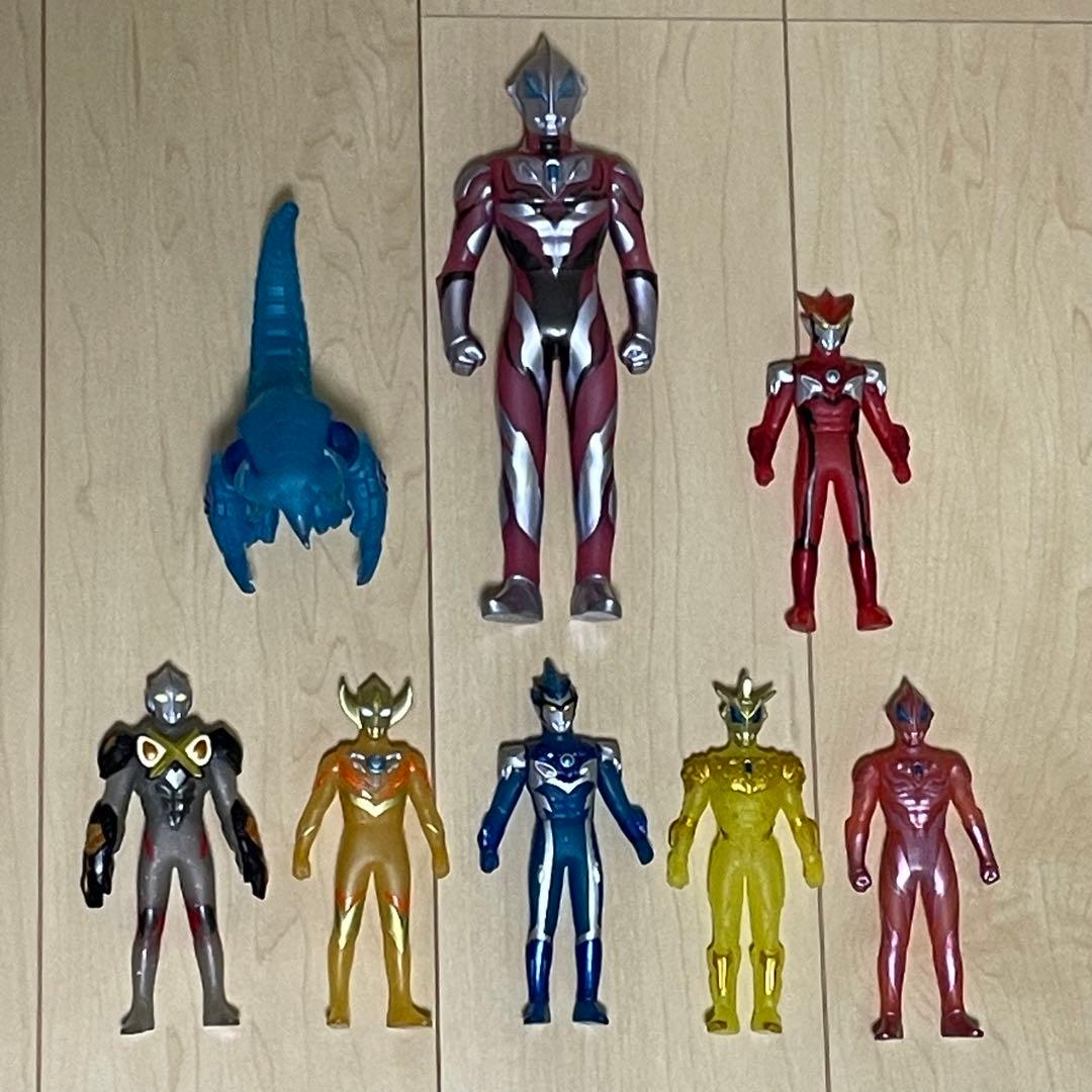 ウルトラマン　ソフビ　まとめ売り　レア　限定品　ウルフェス　クリア　フィギュア