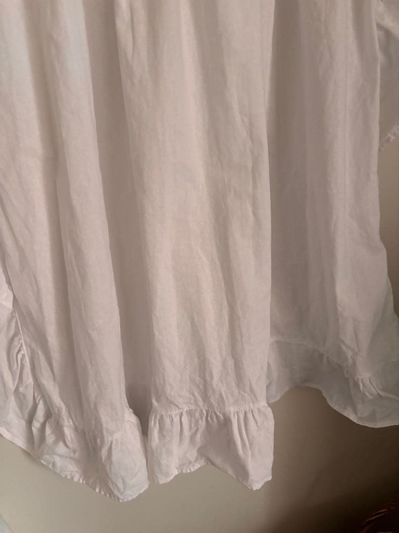 モノグラム　リメイク　カーテン　フランスアンティーク