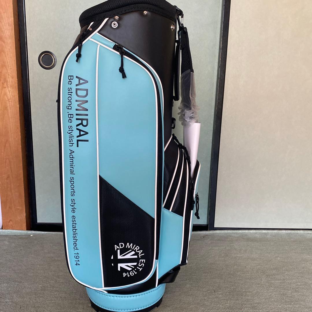 ADMRIAL ライトブルー キャディバッグ