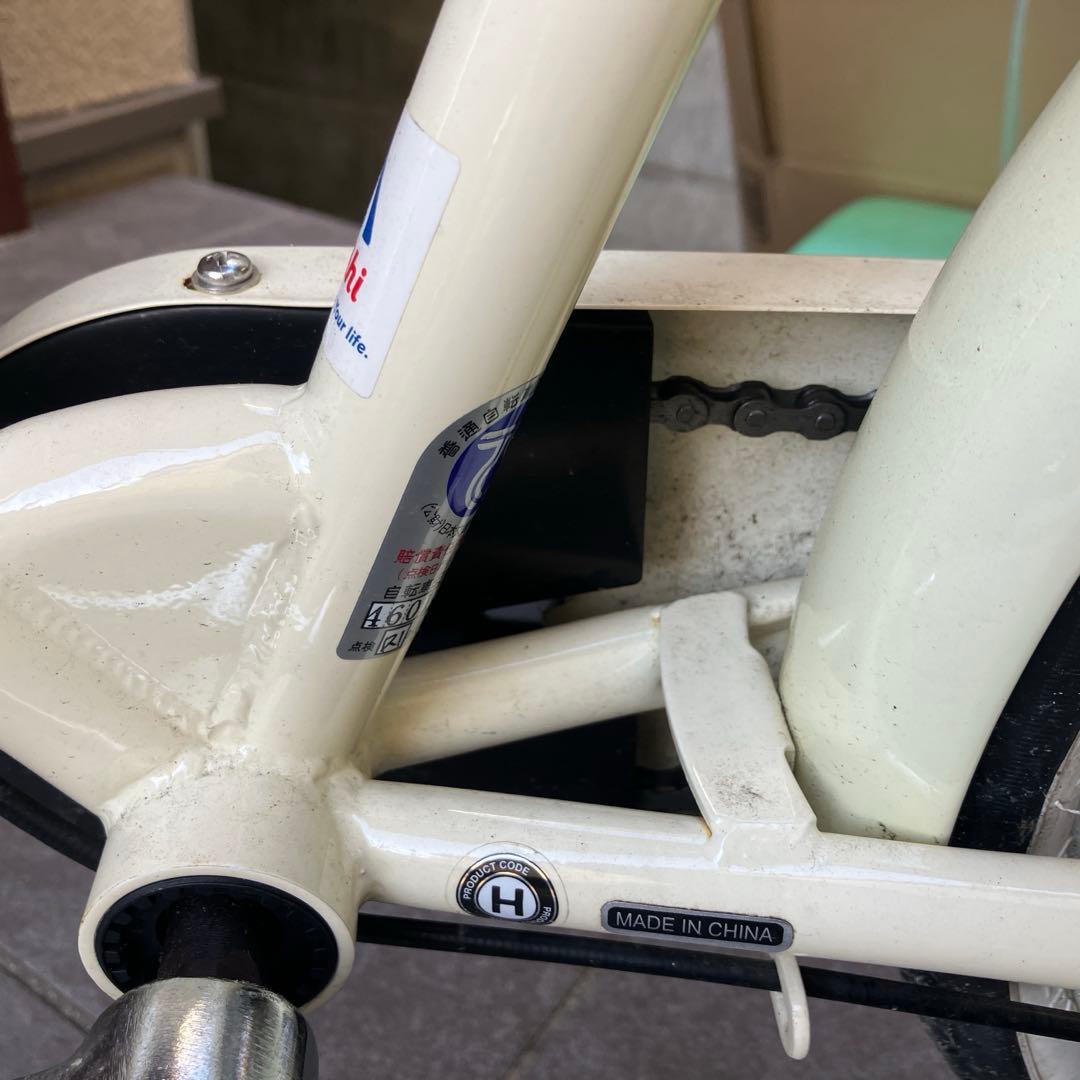 子供用 自転車 あさひ イノベーションファクトリー 18インチ アイボリー