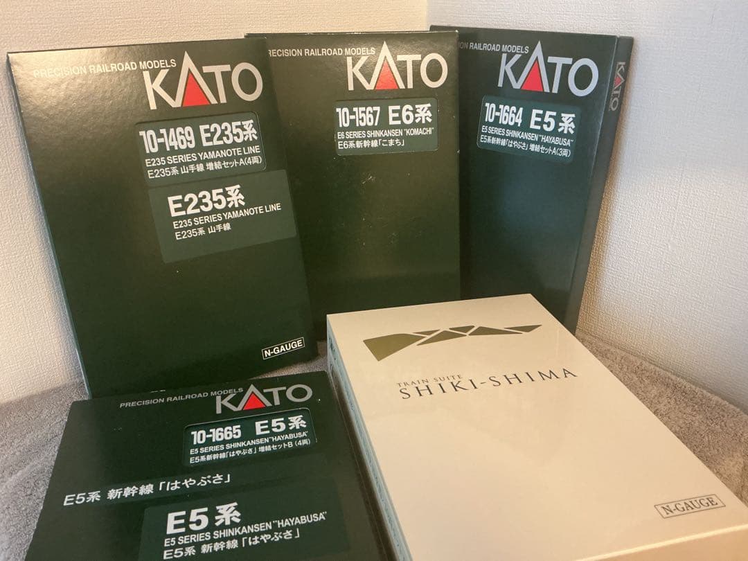 豪華フルセット　四季島・はやぶさ・こまち・山手線＋レールですぐ遊べる