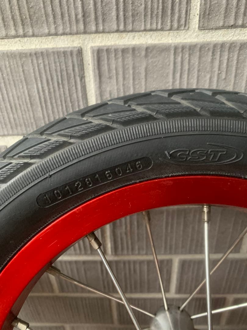 ランバイク ストライダー アルミ ホイール12インチセット ZEROBIKE