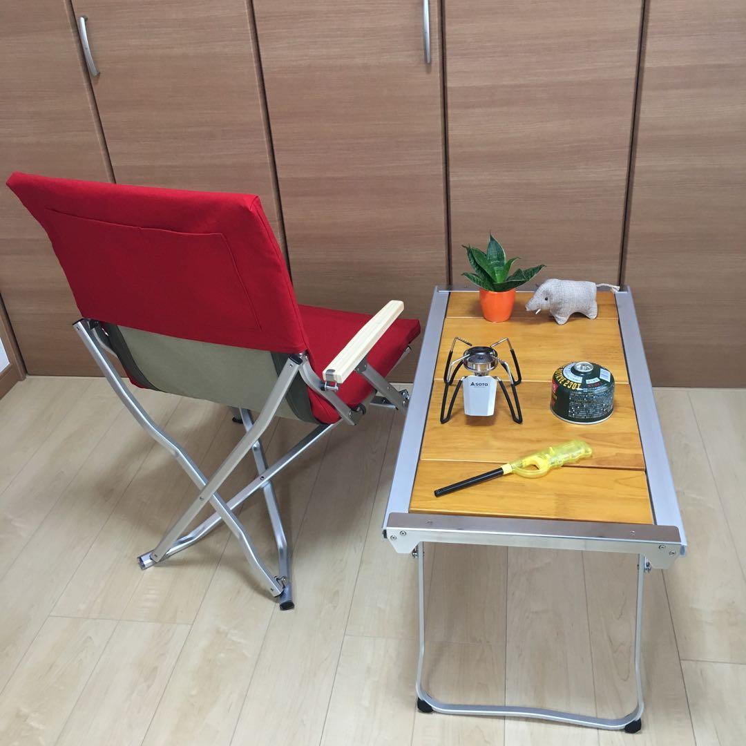 レッド 2枚組 ローチェア30 帆布シートカバー 焚き火対応 スノーピーク