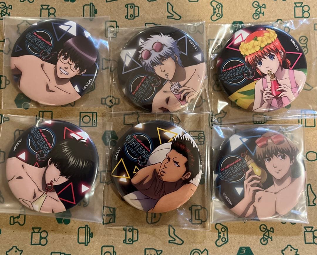 銀魂　ナイトプール　マルイ　全6種