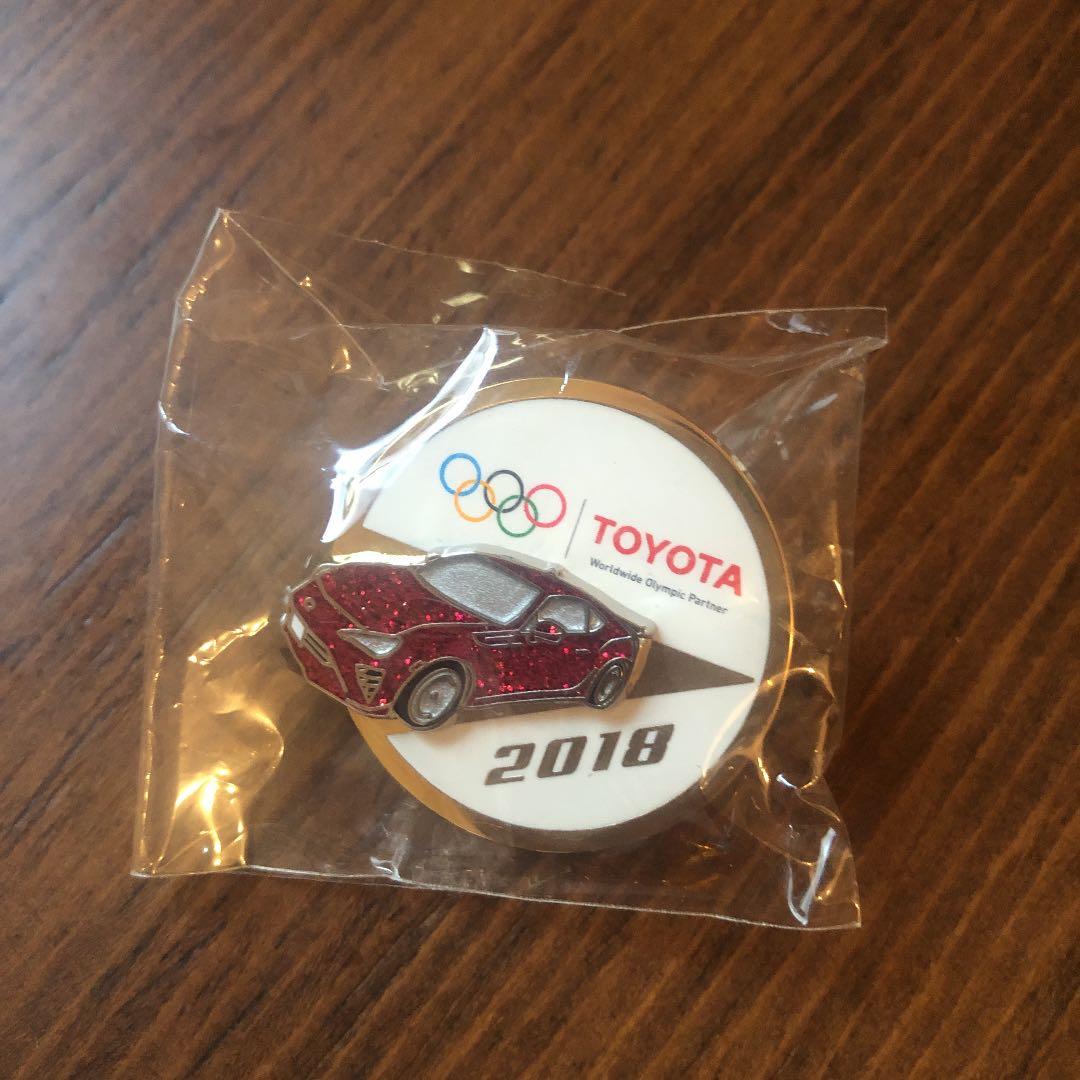 2018オリンピックピンバッチTOYOTA