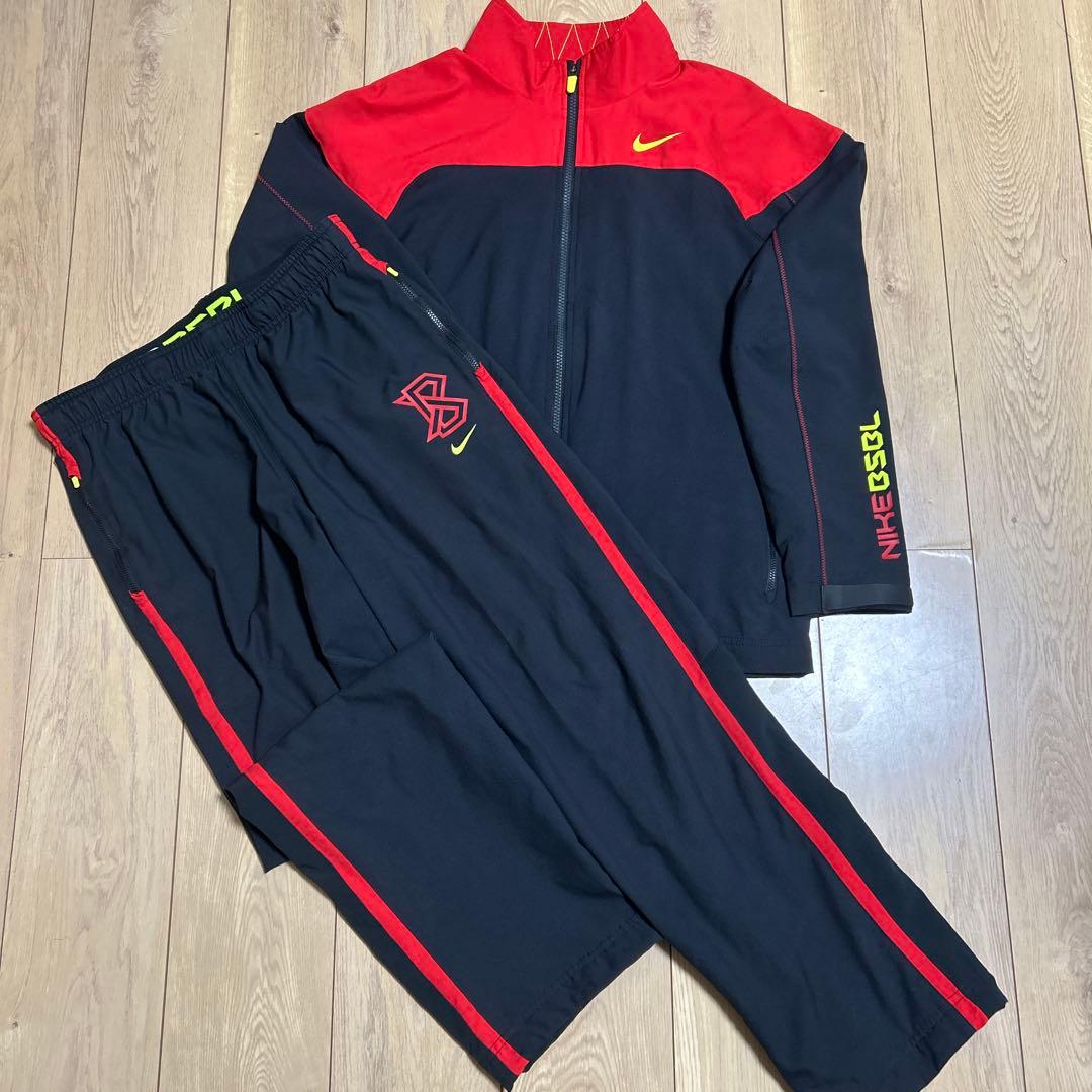 【NIKE】BSBLナイキ ベースボール セットアップ 上下セット Mサイズ