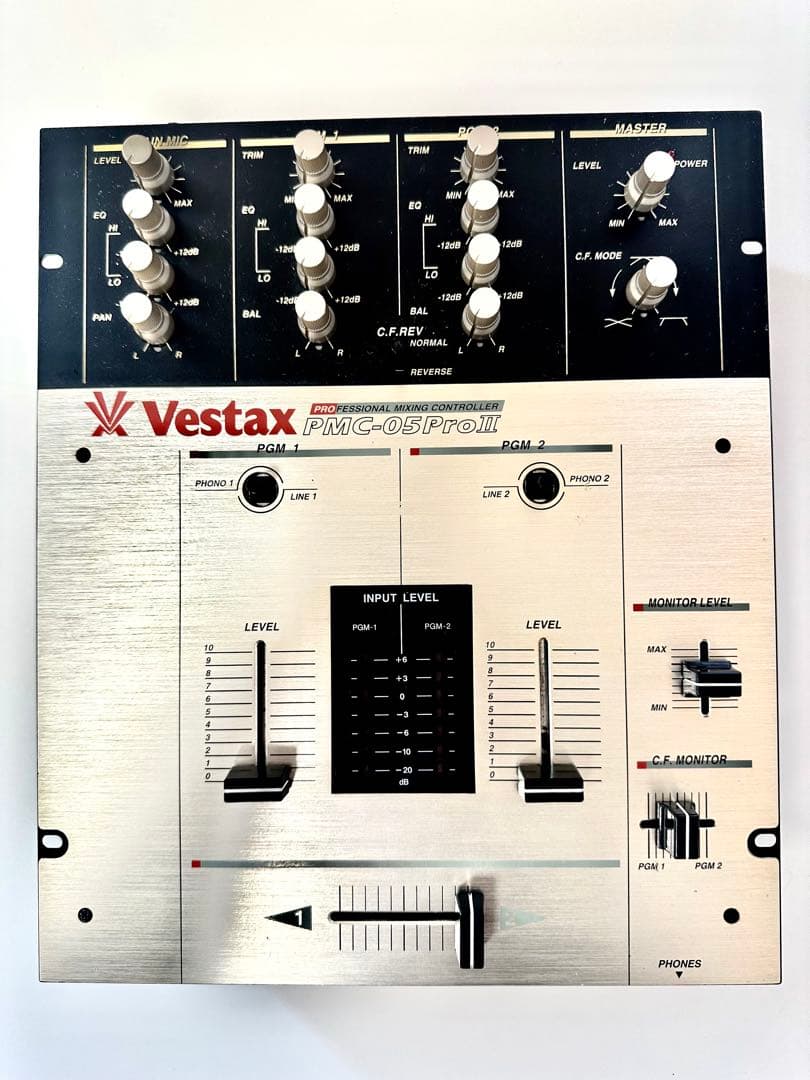 Vestax DJミキサー PMC-05ProII DJ機材 動作確認済