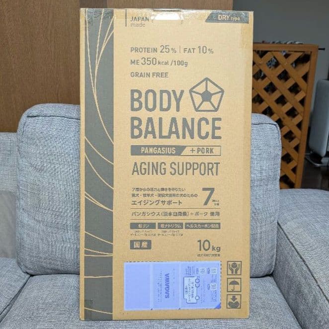 ボディバランス エイジングサポート ドッグフード【10kg／新品未開封】