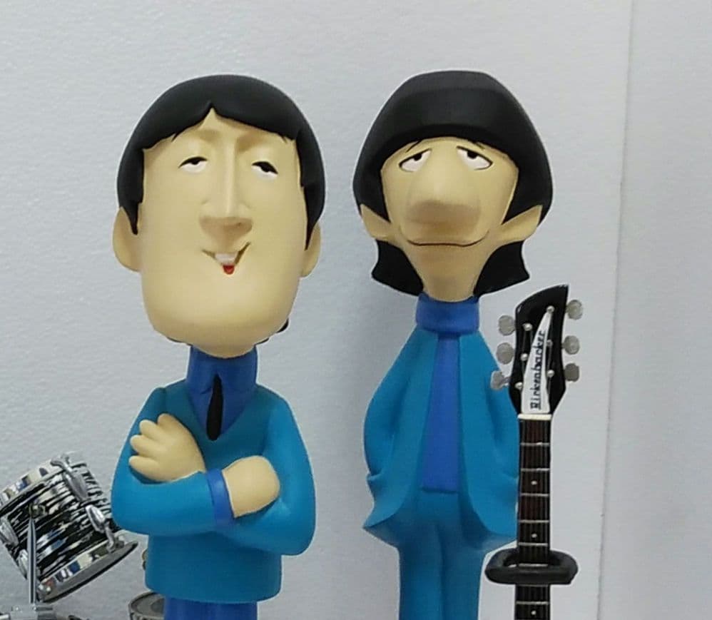 ビートルズ CARTOONアニメ大型人形♣USA1985年ディスプレイビンテージ