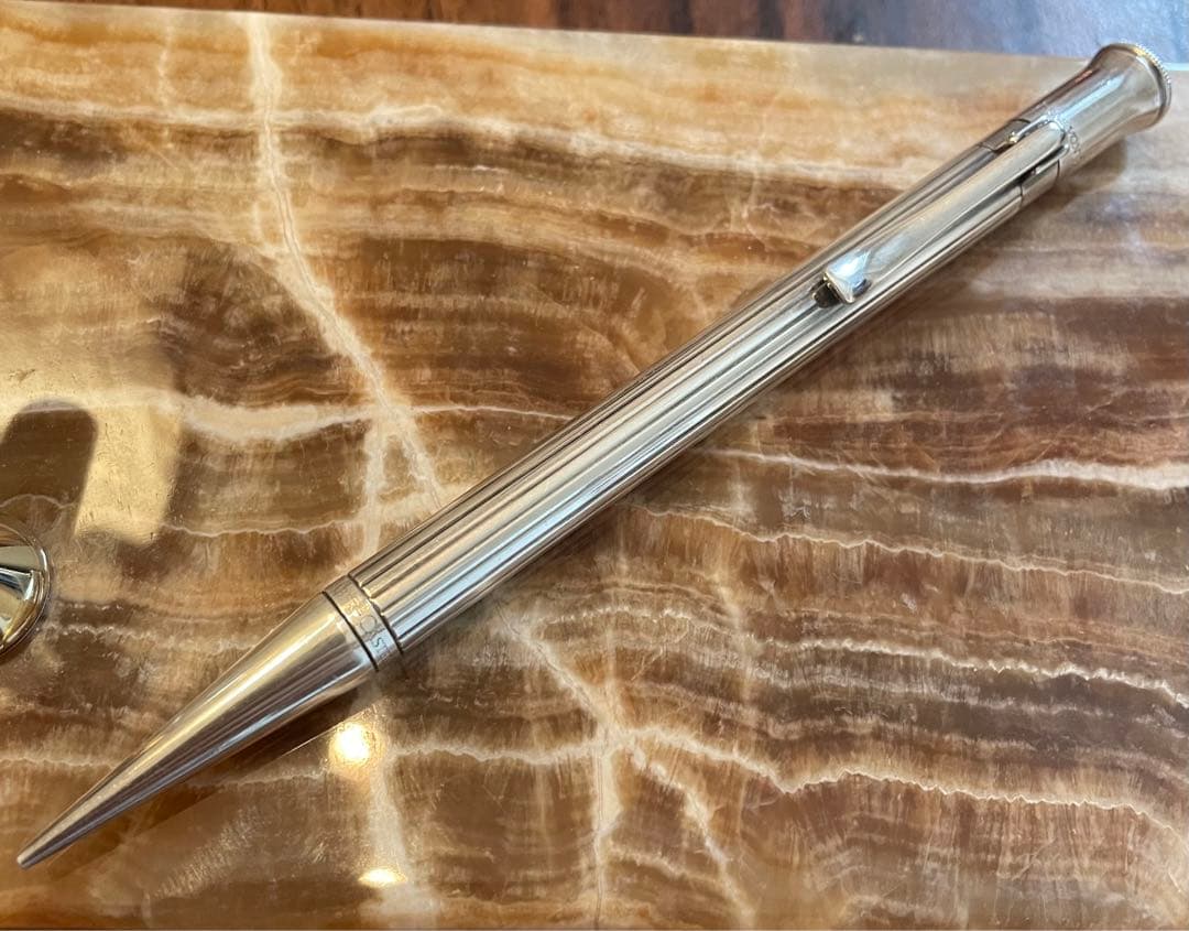 ファーバーカステル メカニカルペンシル 伯爵　シルバーコーティング 0.7mm