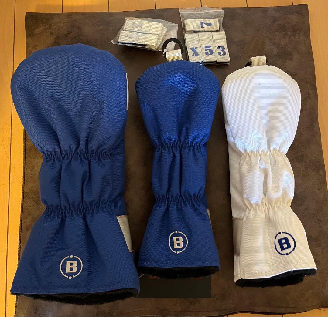 BRIEFING CR-4 キャディバッグ ヘッドカバーセット　全7点