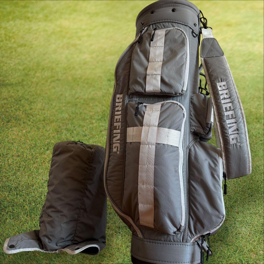 BRIEFING ブリーフィング　キャディバッグ　CR-6 #03 グレー