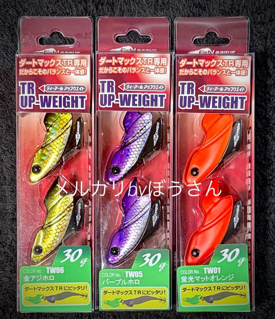 エギリー　ダートマックスTR 専用アップウェイト　30g 3色セット　新品未使用