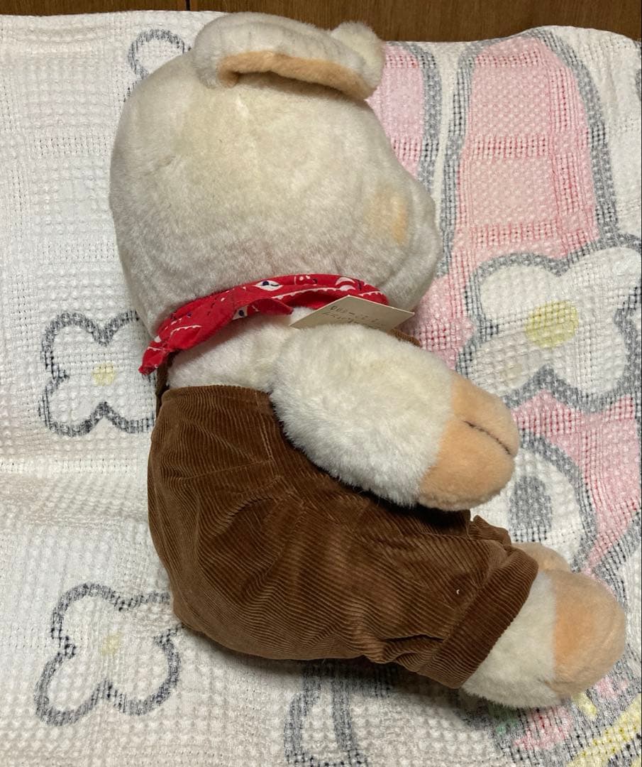 昭和レトロ　KH OIKE ぶた　大きなぬいぐるみ COTTON FIELD