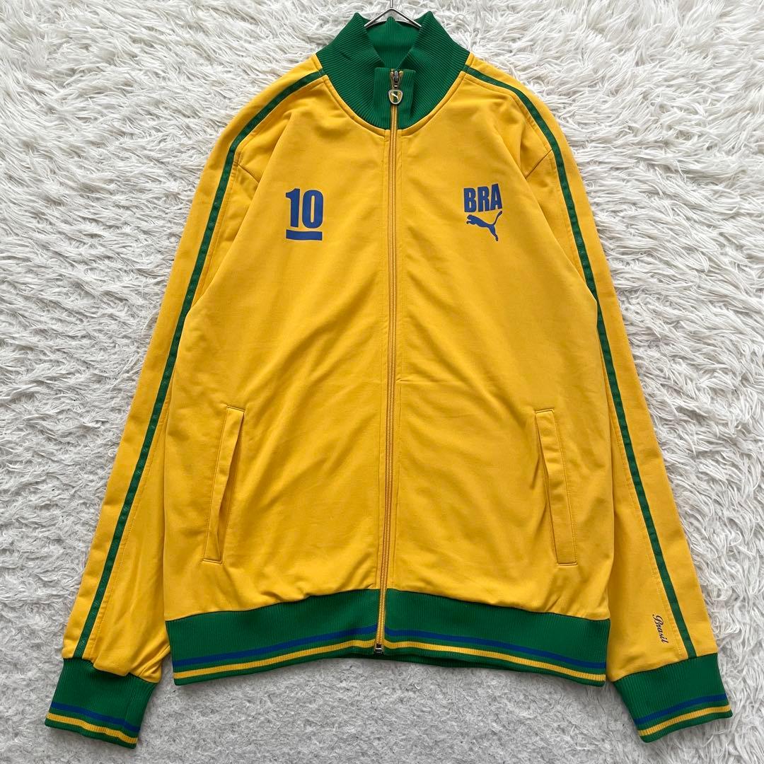 PUMA ハイネック　サッカー　ブラジル代表　トラック　ジャケット　ジャージ