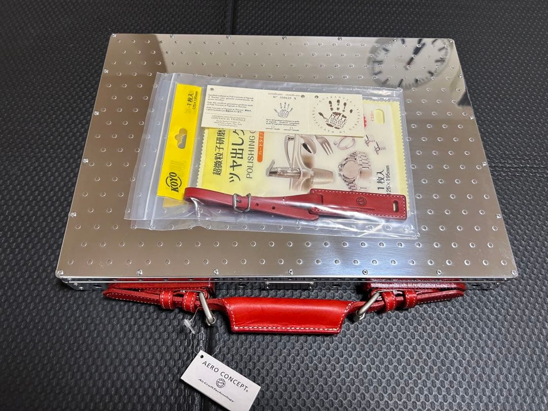新品/未使用【AERO CONCEPT】エアロコンセプト アルミアタッシュケース