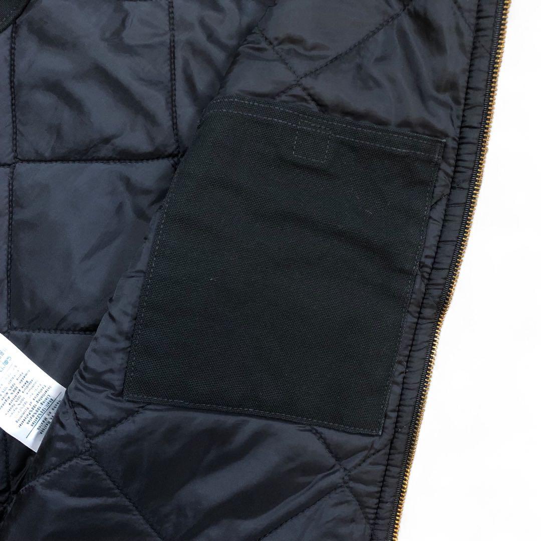 Carhartt ダック ベスト V01 BLK 黒 S カーハート