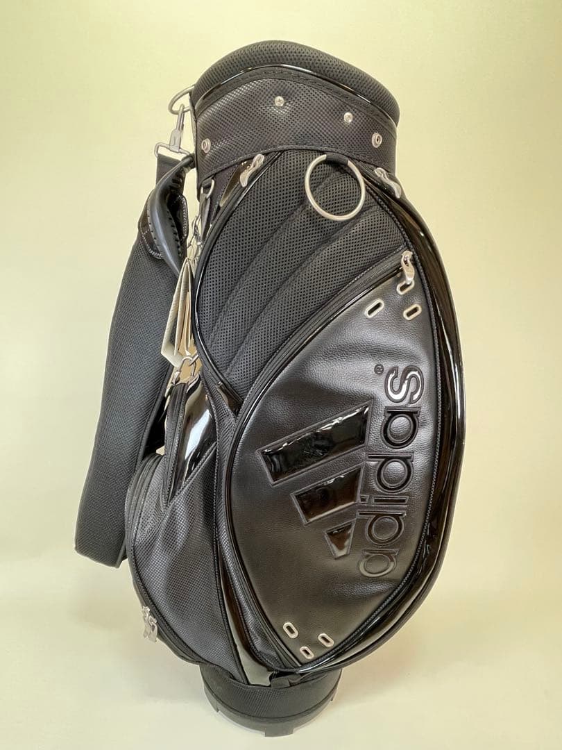 adidas/アディダス ゴルフ キャディバッグ9型【ブラック】 新品未使用