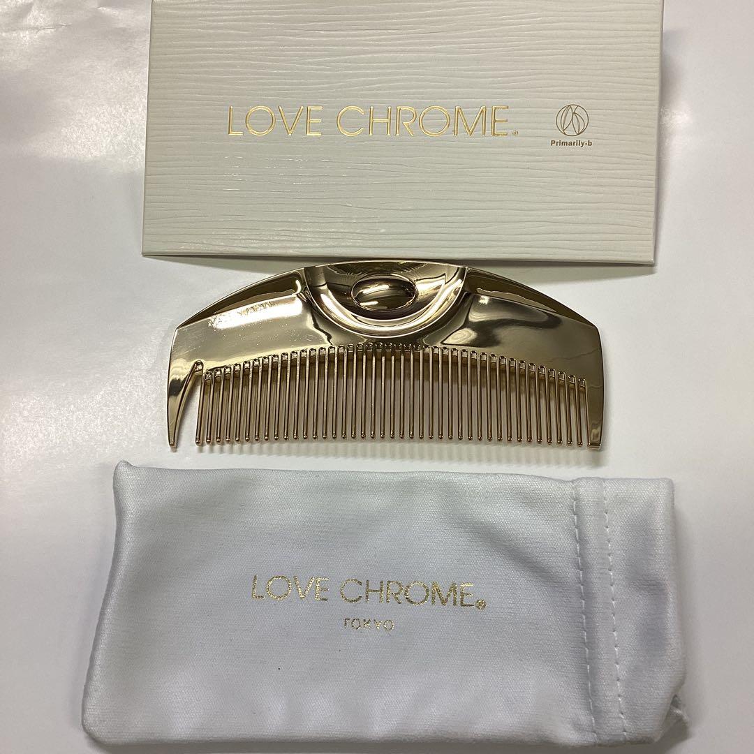 P LOVE CHROME ゴールドコーム
