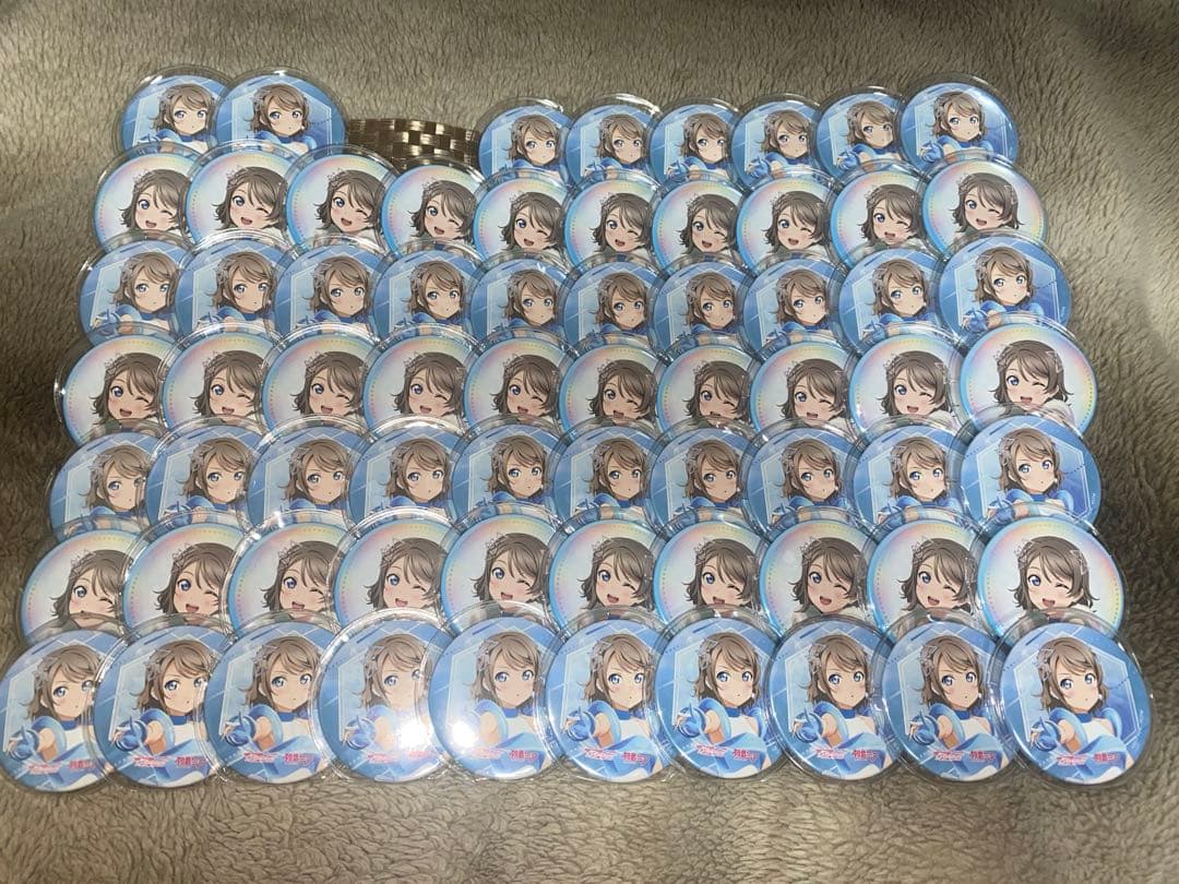 渡辺曜 缶バッジ Aqours 痛バ 合計68個セット