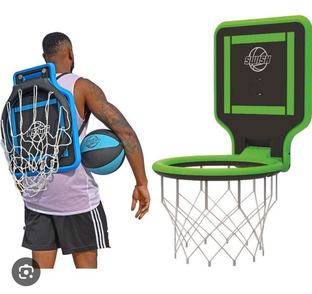 バスケットボール　ゴール　屋外　公園　持ち運び　自主練