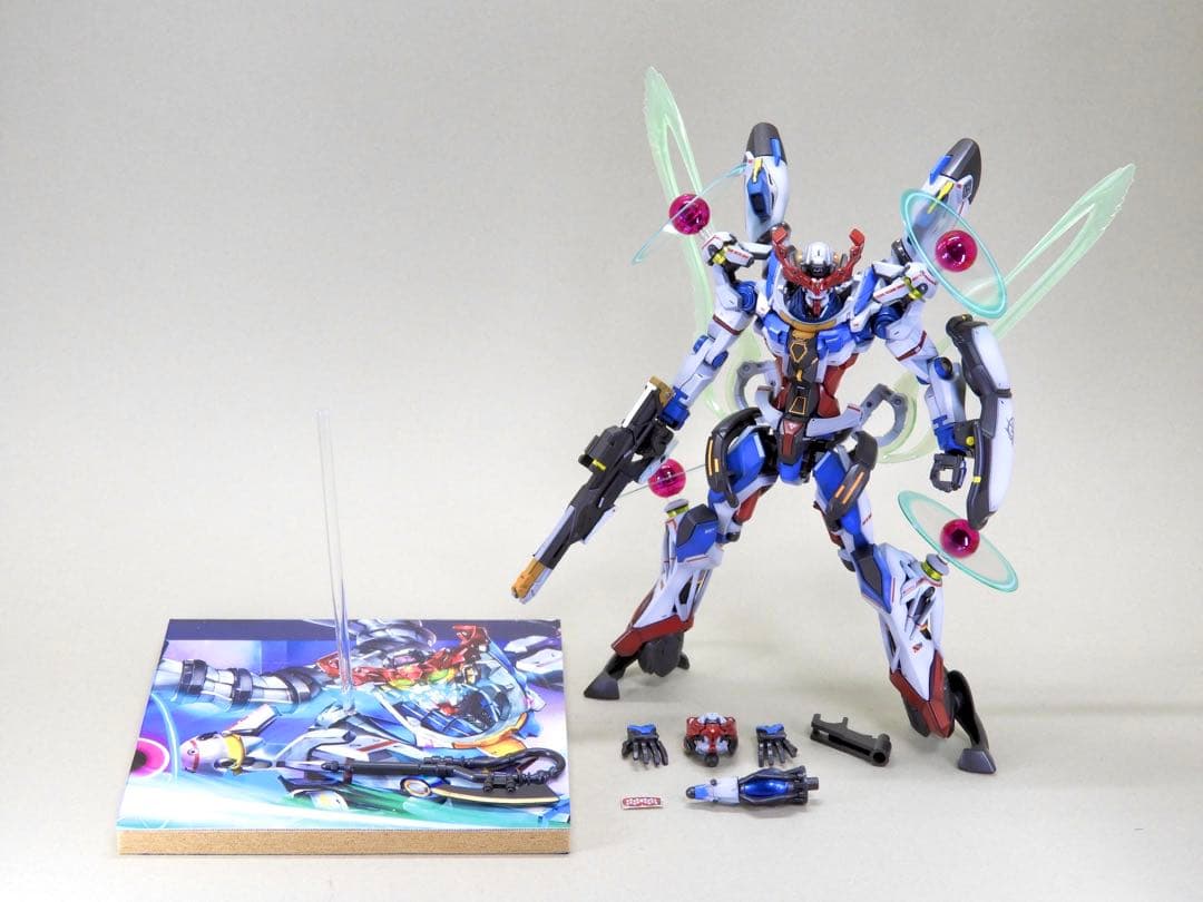 HG ジークアクス エンディミオン・ユニット覚醒時 全塗装 / ガンプラ 完成品