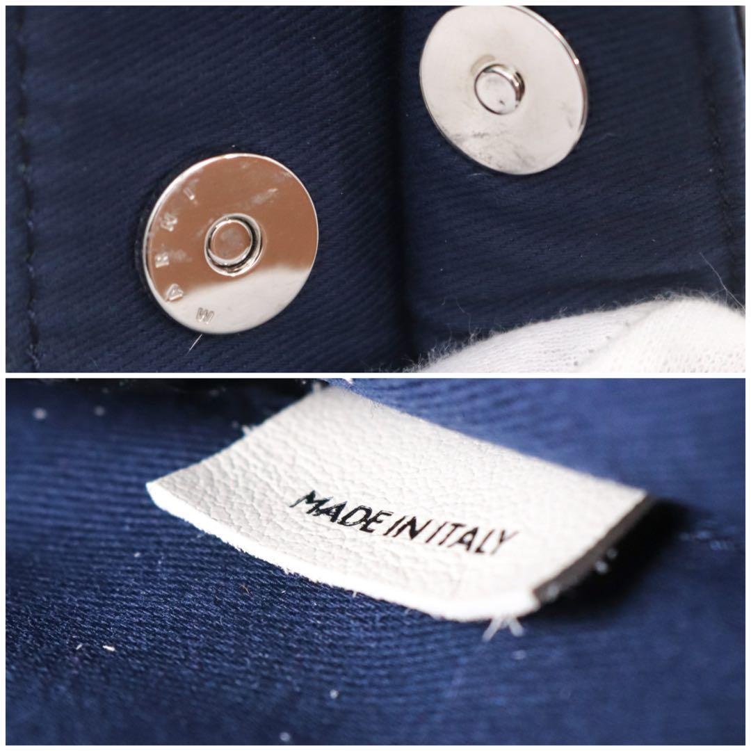 【極美品】マルニ MARNI ミュゼオ ショルダーバッグ アイボリー カーキ