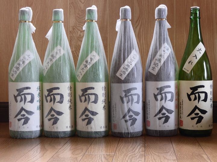 日本酒 而今 空ビン ６本
