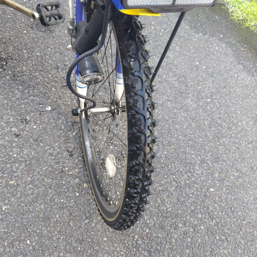 ブリヂストン クロスファイヤージュニア ブルー＆ホワイト 24インチ