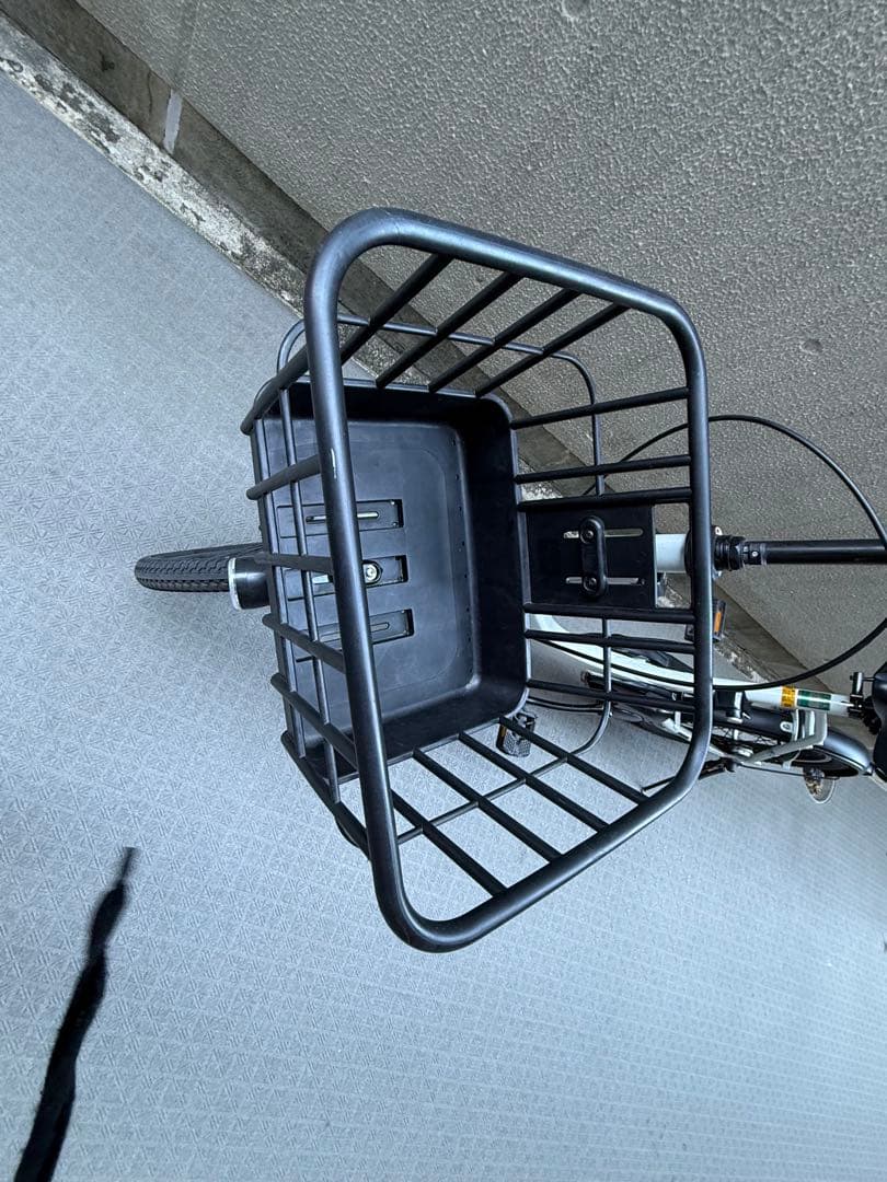 美品 Panasonic電動アシスト自転車SWBE-FSW012N前カゴ・鍵変更