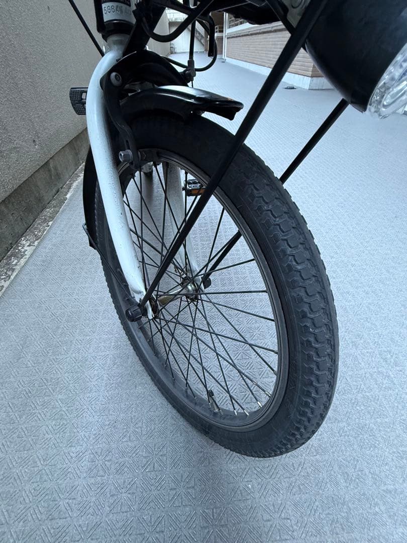 美品 Panasonic電動アシスト自転車SWBE-FSW012N前カゴ・鍵変更