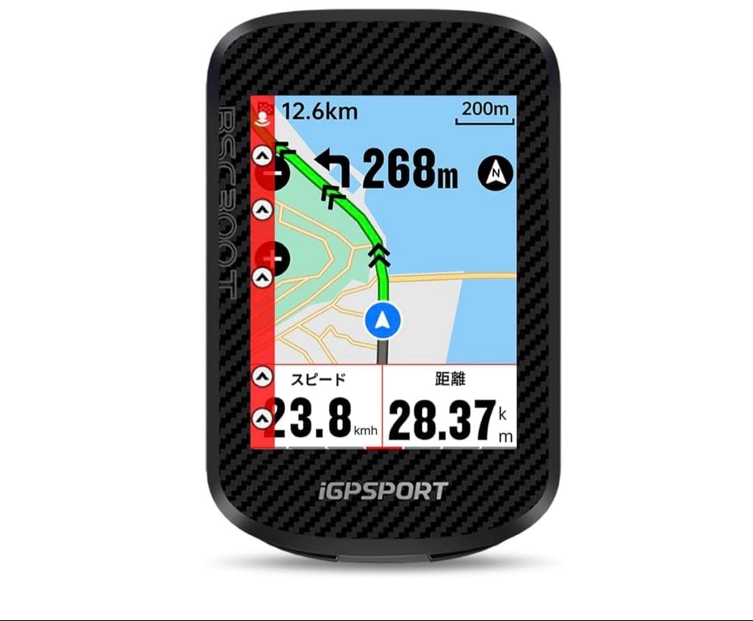 メ　iGPSPORT タッチスクリーン搭載 自転車 ナビ GPS搭載 地図表示