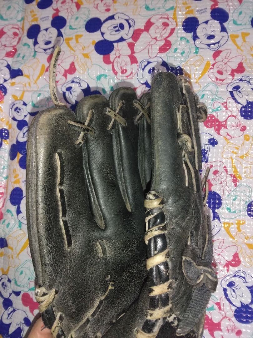 Mizuno 軟式グローブ 黒 　右