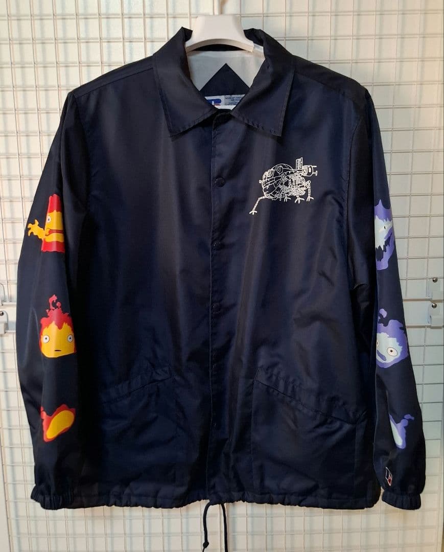ジブリ　ハウルの動く城　コーチジャケット Lサイズ