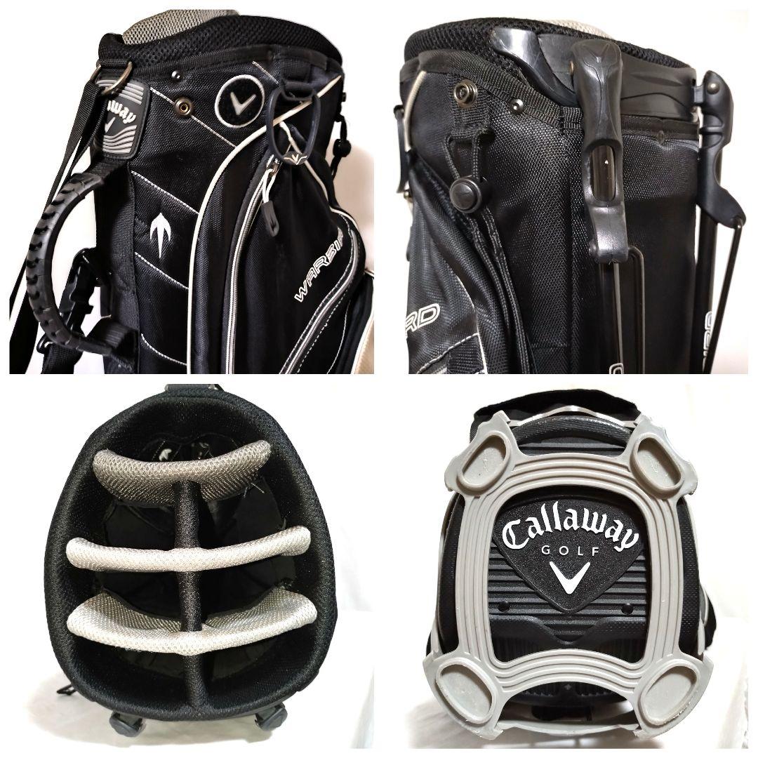 Callaway　スタンド型キャディバック　ゴルフバッグ　軽量　コンパクト