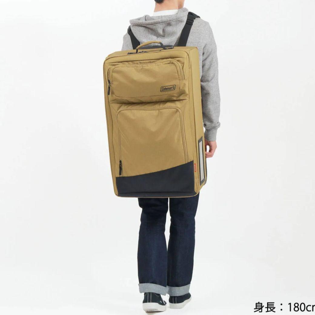 【美品】コールマン キャリーケース 85L オールインワンホイール キャンプ
