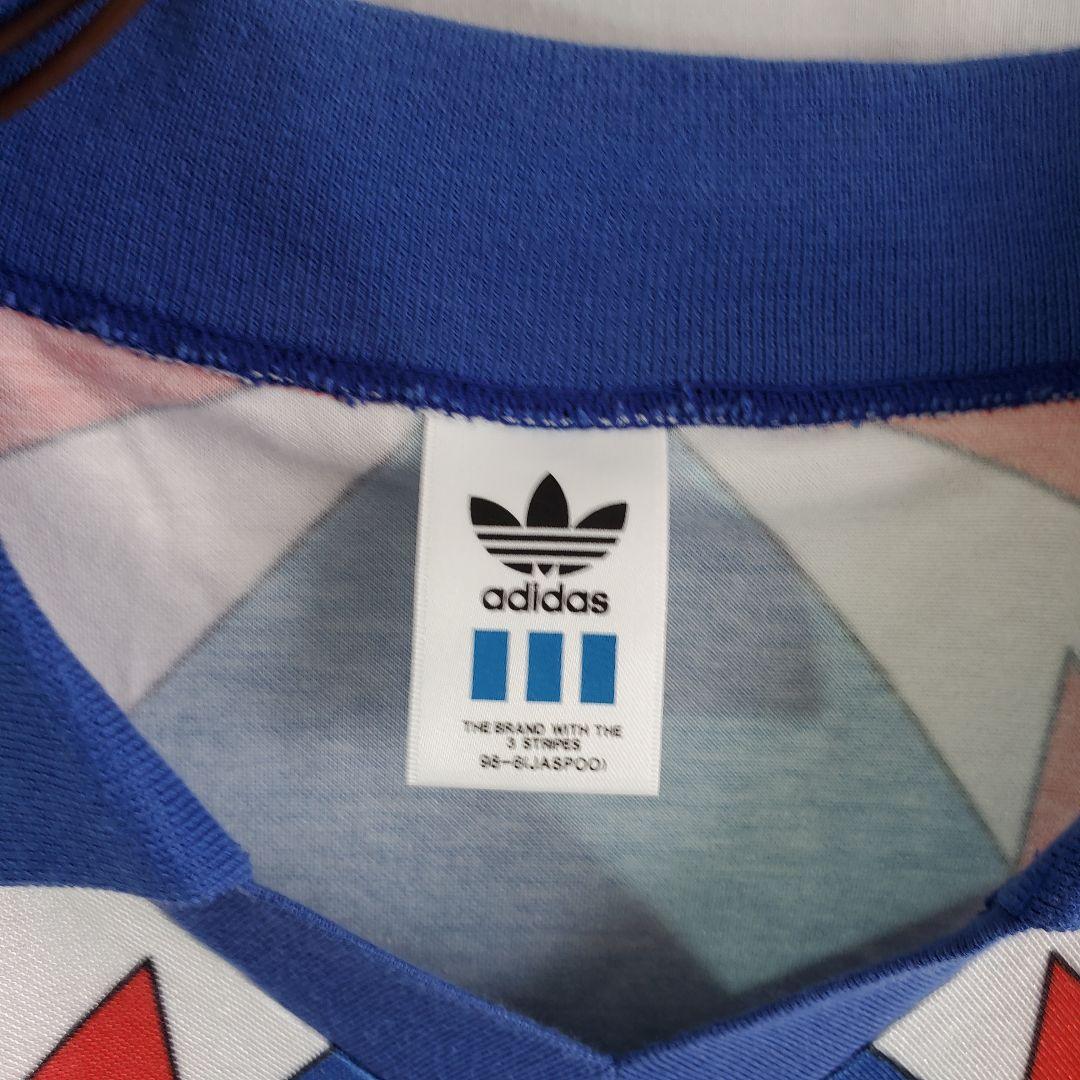 90s アディダス　adidas フランス代表 ウェア青 サッカー ユニフォーム