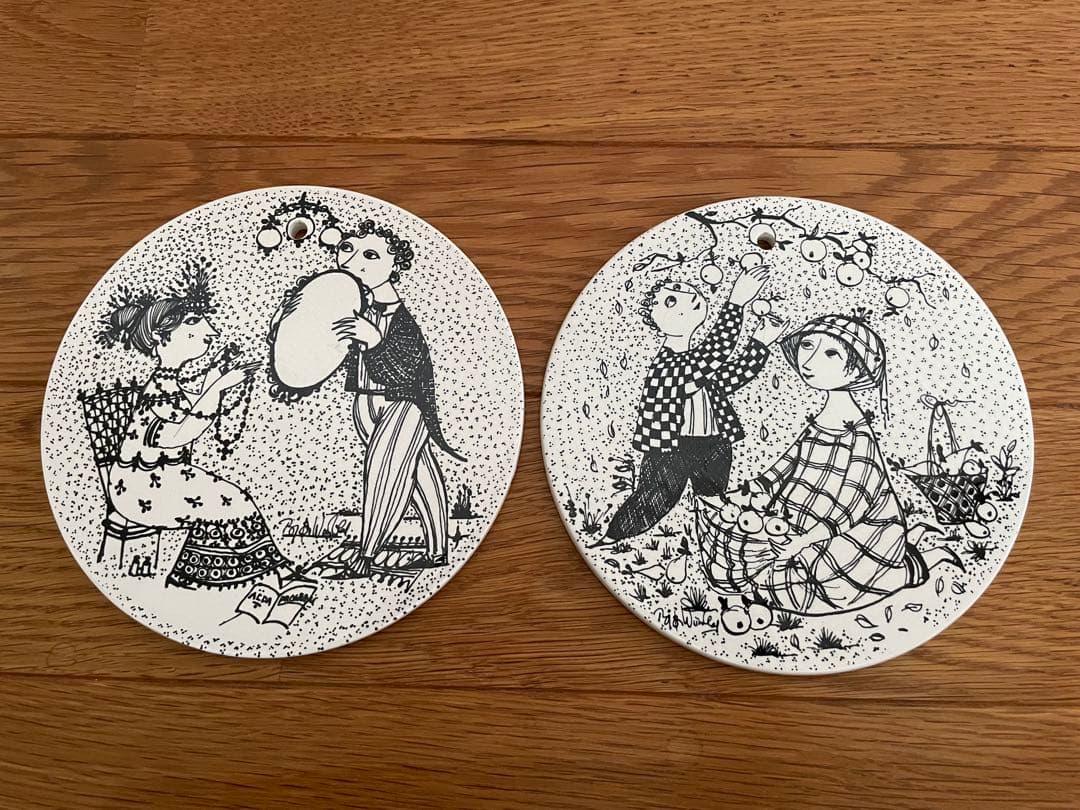 Bjorn Wiinbladマンスリープレート12ヶ月セットNymolle北欧